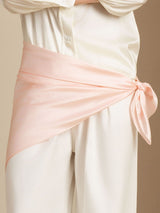 [Light Pink] SilkSilky-CA Scarf 003