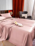 SilkSilky CA 22Momme Pure Silk Bedding Set PaleMauve 005