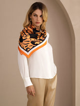 [Black Tiger] SilkSilky-CA Scarf 006