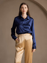 [Champagne] SilkSilky-CA Women's Pants 008