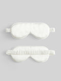 SilkSilky-CA 19Momme Pure Silk Eye Mask White 005