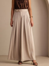 [Tan] SilkSilky-CA Women's Pants 003