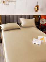 [Beige] SilkSilky-CA 19Momme Bedding Set 004
