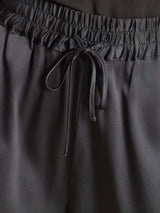 [Dark Gray] SilkSilky-CA 19Momme Stretch Silk Charmeuse Women's Shorts 006