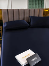 [Dark Blue] SilkSilky-CA 25Momme Bedding Set 005