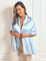 [Light Blue] SilkSilky-CA Scarf 002