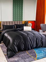 [Black] SilkSilky-CA 25Momme Bedding Set 002