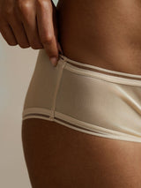 [Beige] SilkSilky-CA 100% Silk Jersey Panty 003