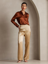 [Champagne] SilkSilky-CA Women's Pants 003