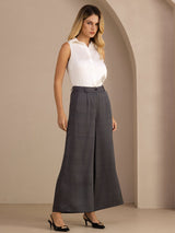 [Black] SilkSilky-CA Womens Pants 006