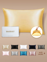 [Champagne] SilkSilky-CA 22Momme Pure Silk Pillowcase 001