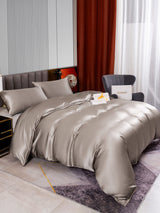 [Gray] SilkSilky-CA 22Momme Bedding Set 004