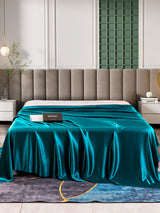 [Teal] SilkSilky-CA 25Momme Sheet 002