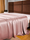 SilkSilky CA 22Momme Pure Silk Sheet PaleMauve 005