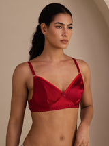 [Wine] SilkSilky-CA Bra 005