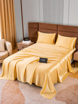 [Champagne] SilkSilky-CA 22Momme Pure Silk Bedding Set 002,