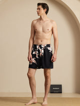 [Black] SilkSilky-CA Mens Sleep Bottoms 006