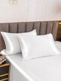 SilkSilky CA 22Momme Pure Silk Pillowcase White 003