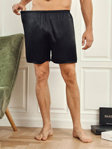[Black] SilkSilky-CA Mens Sleep Bottoms 003
