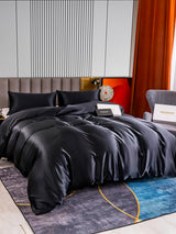 [Black] SilkSilky-CA 22Momme Bedding Set 003