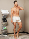 SilkSilky CA Silk Knitted Mens Underwear Beige 005