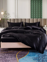 [Black] SilkSilky-CA 25Momme Bedding Set 005