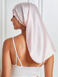 SilkSilky CA Pure Silk Sleep Cap Pink 002