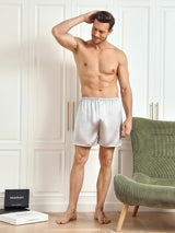 [Silver] SilkSilky-CA Mens Sleep Bottoms 005
