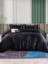 [Black] SilkSilky-CA 25Momme Bedding Set 002