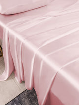 [Pink] SilkSilky-CA 19Momme Bedding Set 003