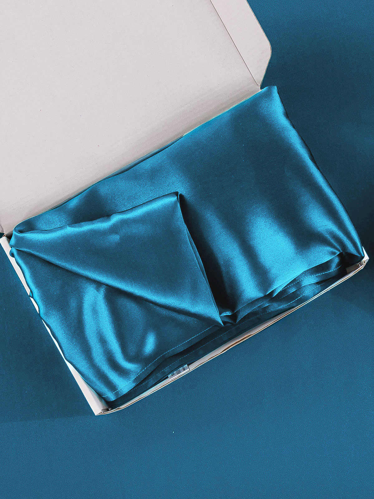 SilkSilky-CA 19Momme Pure Silk Pillowcase Teal 008