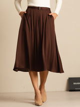 [Bitter Chocolate] SilkSilky-CA Skirt 001