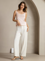 [Pink] SilkSilky-CA Sleeveless Camisole 005