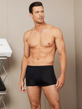 SilkSilky CA Silk Knitted Mens Underwear Black 003