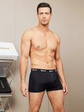 SilkSilky CA Silk Knitted Mens Underwear Black 004