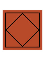 [Orange Square] SilkSilky-CA Scarf 001