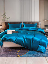 [Teal] SilkSilky-CA 22Momme Bedding Set 001