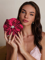 [Wine] SilkSilky-CA Scrunchie 002