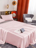 SilkSilky CA 19Momme Pure Silk Bedding Set Pink 004