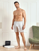 [Silver] SilkSilky-CA Mens Sleep Bottoms 006