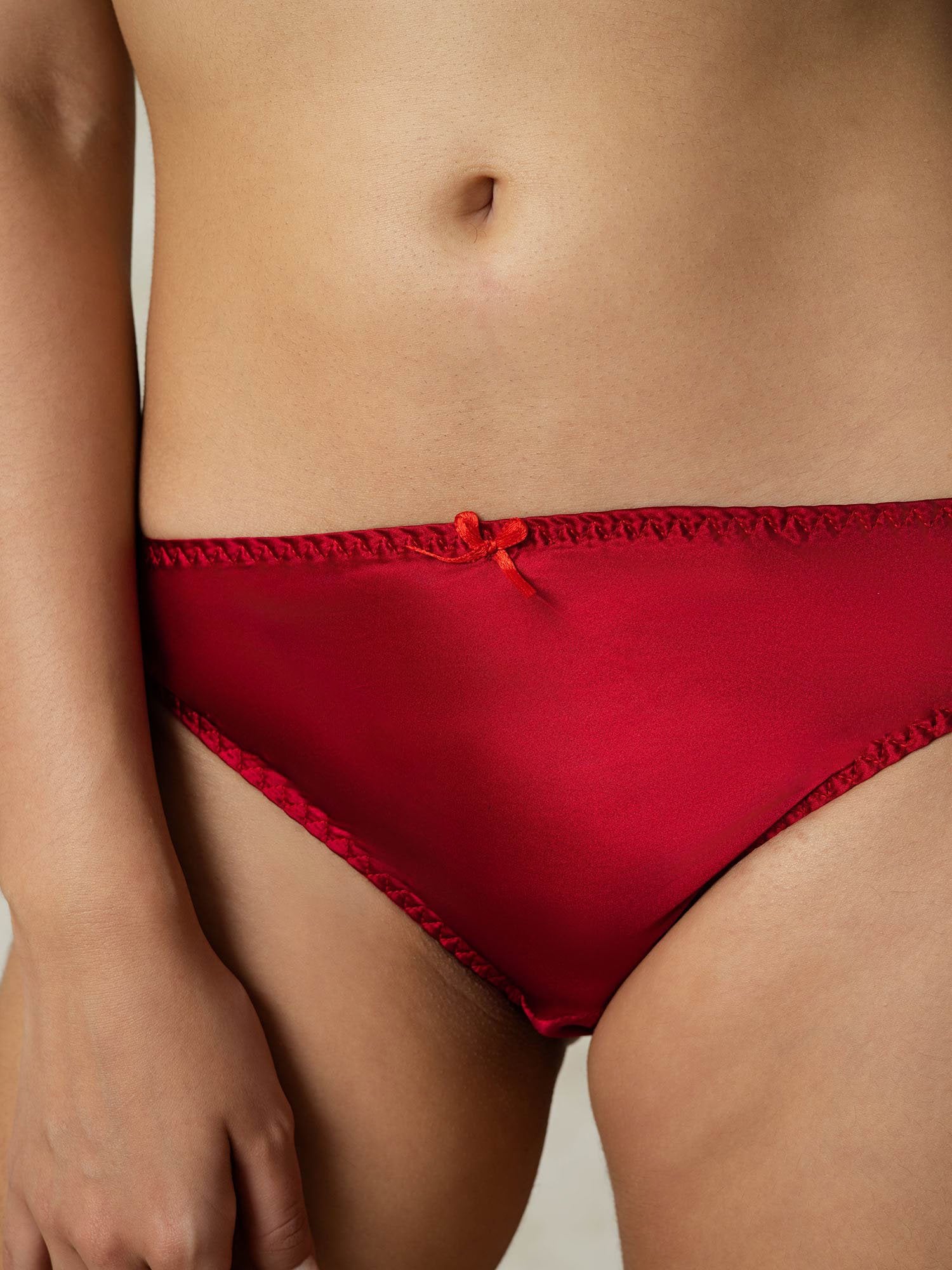 [Wine] SilkSilky-CA Pure Silk Panty 005