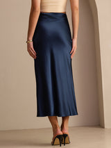 [Dark Blue] SilkSilky-CA Skirt 002