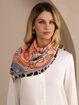 [Pink Cat] SilkSilky-CA Scarf 004