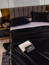 [Black] SilkSilky-CA 22Momme Bedding Set 005