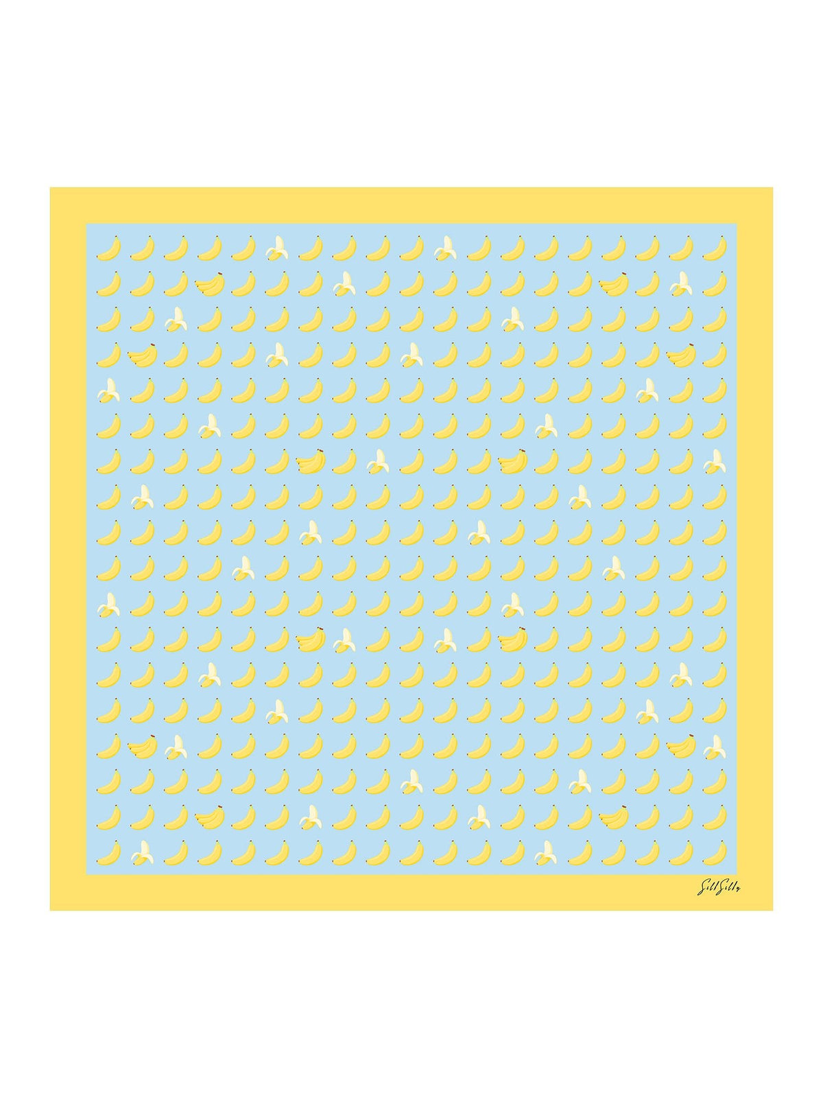 [Blue Banana] SilkSilky-CA Scarf 001