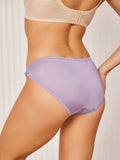 SilkSilky CA Silk Knitted Panty Lavender 002