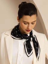 [P105] SilkSilky-CA Pure Silk Scarf 003