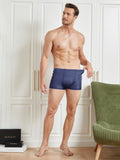 SilkSilky CA Silk Knitted Mens Underwear DarkBlue 005