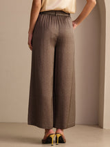 [Coffee] SilkSilky-CA Womens Pants 002
