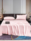 SilkSilky CA 22Momme Pure Silk Bedding Set Pink 001